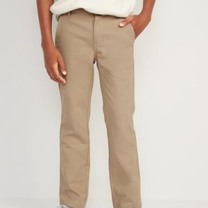 Old Navy Boys Khaki Tan Pants 10 Straight Flex